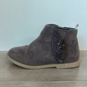 Old Navy Grey Ankle Boots - Size 10